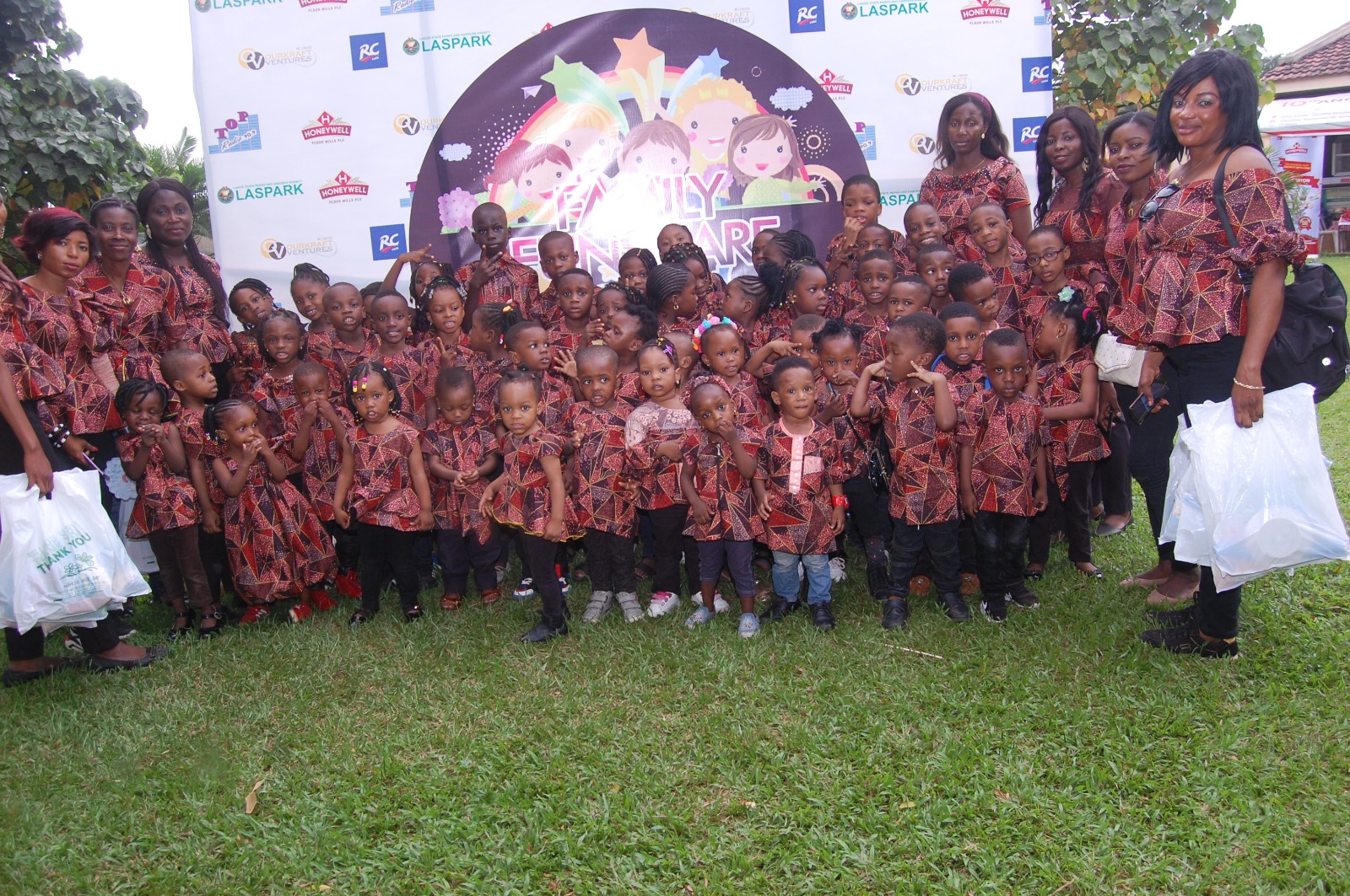Pupils celebrating Christmas at school